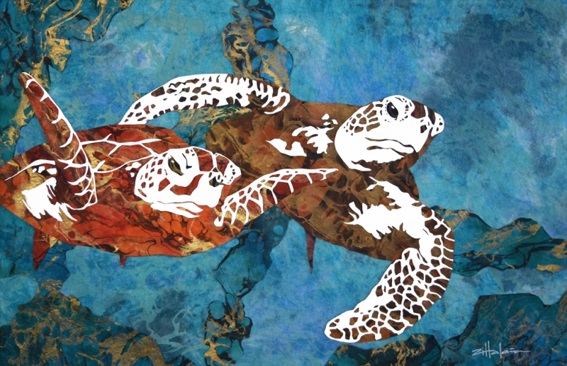 Side by Side by artist Marcy Ann Villafana